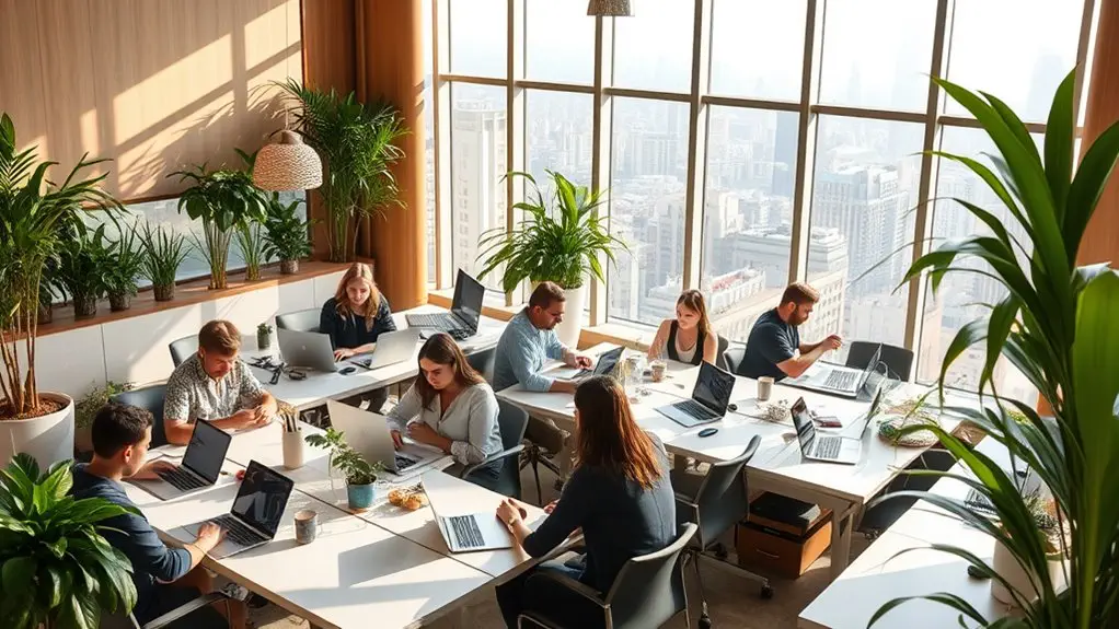 co working spaces near home
