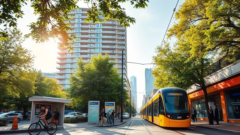 increased transportation options available