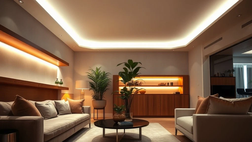 led strip lighting ambiance