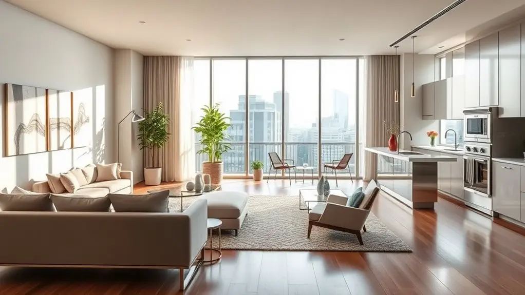 modern apartment amenities offered