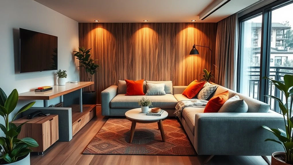 multi functional spaces and furniture