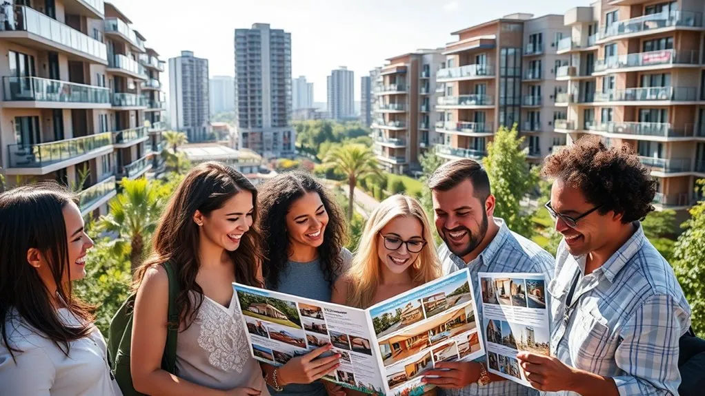 wide selection of apartments