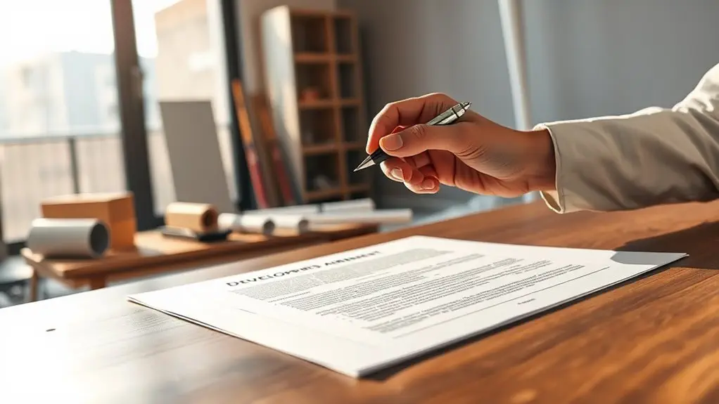 developer agreements for apartments