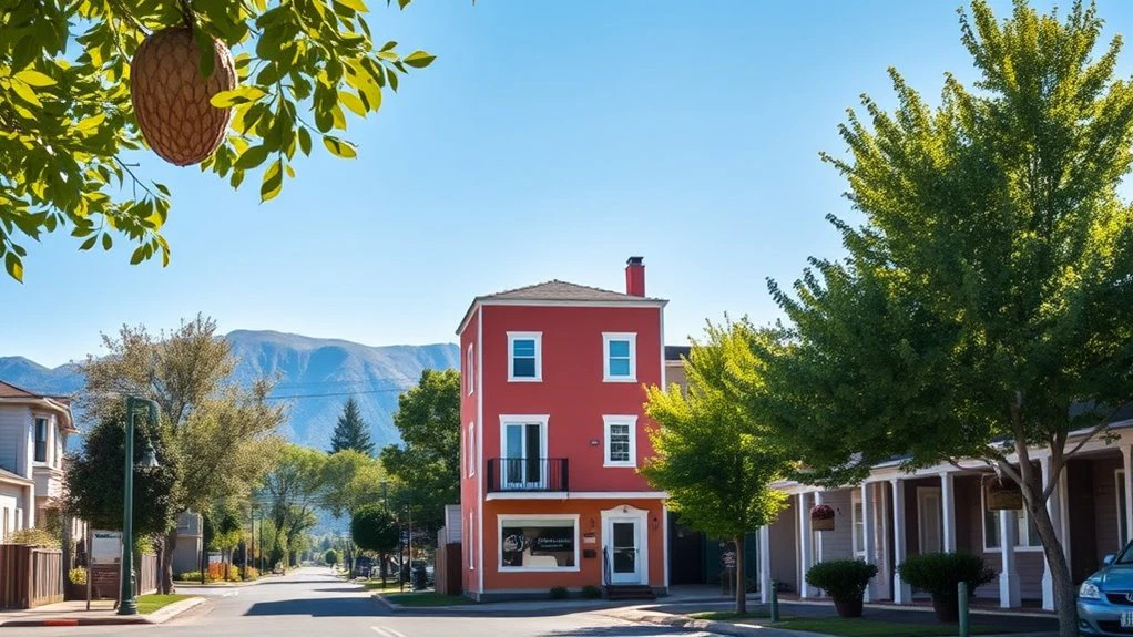 mniejsza konkurencja w miastach