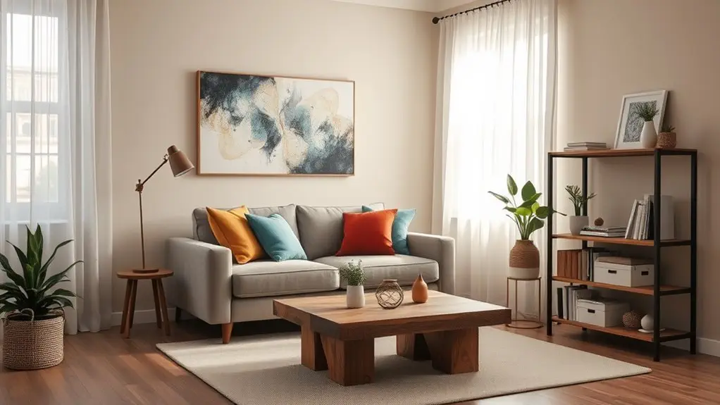 stylish small living room furniture