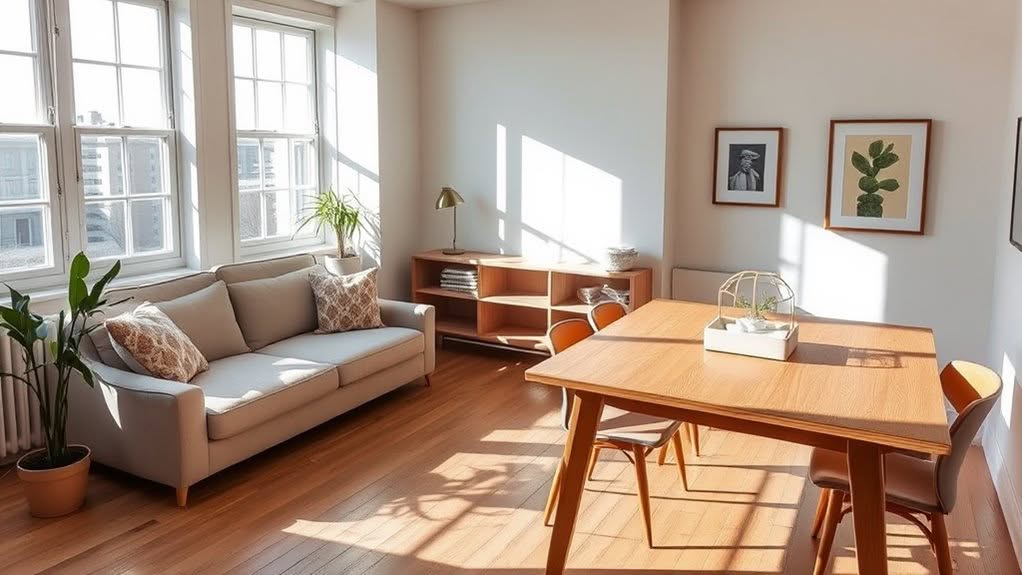 increasing small apartment value